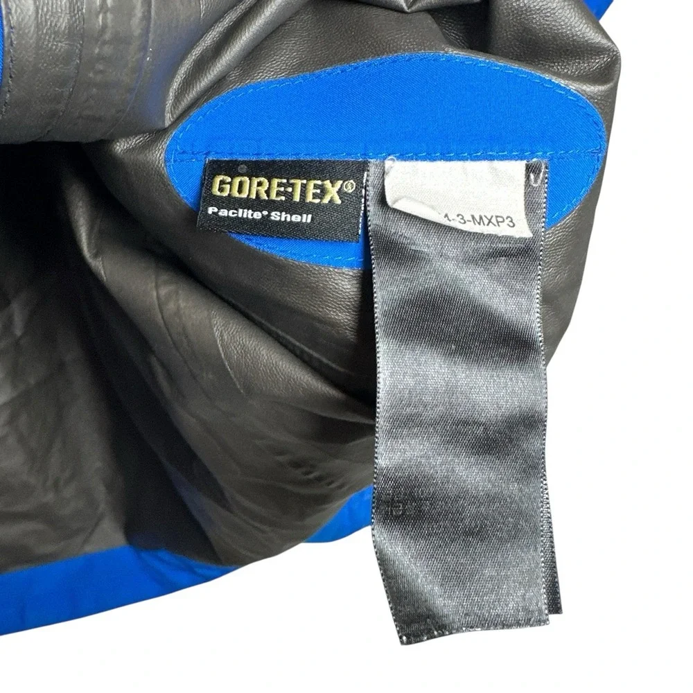 Marmot Gore-Tex Paclite‎ Rain Jacket Blue Men's Size S Waterproof Hiking